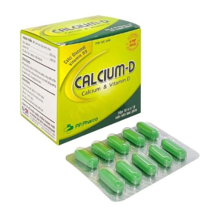 Calcium-D trị loãng xương, còi xương